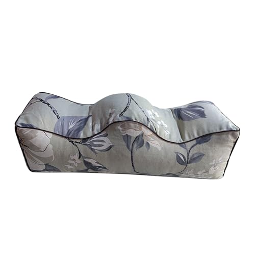 Almohadas de pie para dormir en elevación, almohada para piernas - Cojín de apoyo para piernas - Almohada de descanso de pierna suave y curvada, almohada de pierna de sueño transpirable