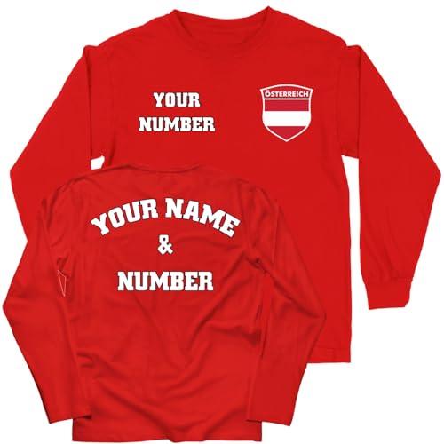 Maillot de foot enfant personnalisé Autriche 2026, le cadeau d'anniversaire idéal
