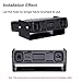 Universal Metal Radio Bracket for - Fits MBF4, IC-V8000, IC-A110, IC-2820H, IC-E2820, IC-2730, ID-880H, ID-4100A, A Series & More