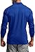 CQR Men's Polo Shirt, Long Sleeve Tactical Shirts, Outdoor UPF 50+ Pique Shirt, Dry Fit Lightweight Golf Shirts, Frost Essential Long Cobalt Blue, Large Tall