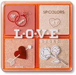 Blush e Iluminador Love Story SP Colors (A)