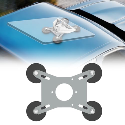 【2025 New Version】 Starlink Mini Magnetic Roof Mount 264lbs Heavy Duty Magnet Starlink Mini Car RV Truck Mount Accessories for 2025 Version Pipe Adapter(SPX-04176000-501)/Original Kickstand