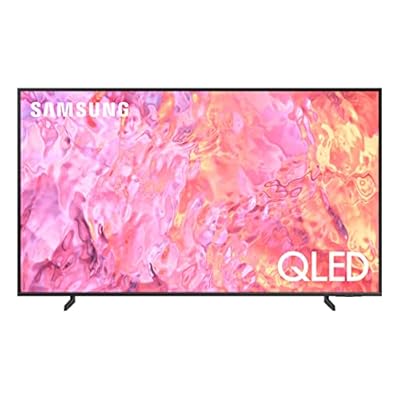 SAMSUNG 55-Inch Class QLED 4K Q60C Series Quantum HDR, Dual LED, Object Tracking Sound Lite, Q-Symphony, Motion Xcelerator, Gaming Hub, Smart TV with Alexa Built-in (QN55Q60C, 2023 Model)