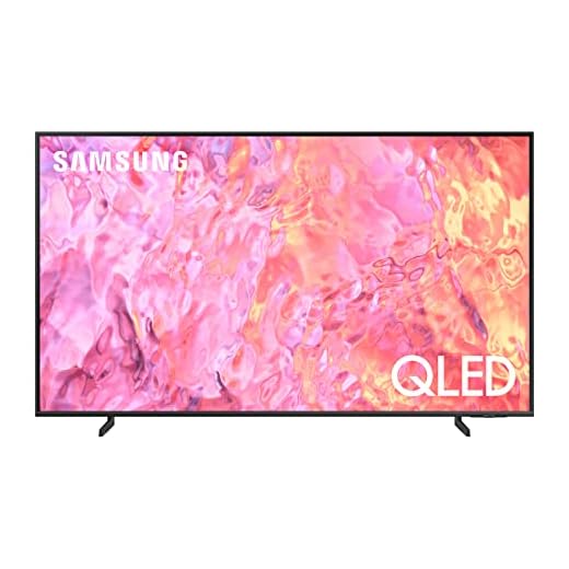 SAMSUNG 55-Inch Class QLED 4K Q60C Series Quantum HDR, Dual LED, Object Tracking Sound Lite, Q-Symphony, Motion Xcelerator, Gaming Hub, Smart TV with Alexa Built-in (QN55Q60C, 2023 Model)