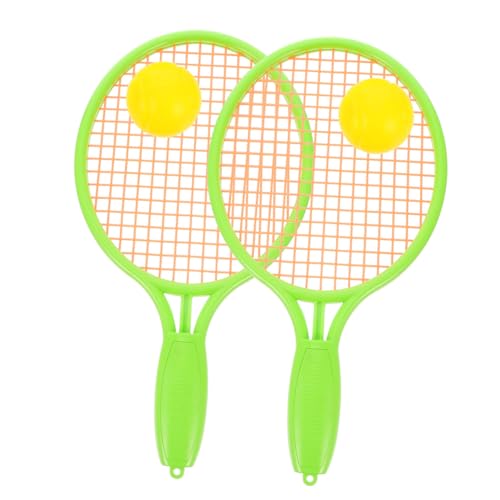 Raqueta de tenis grande verde para deporte interior y exterior