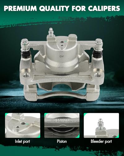 Image of SCITOO Front Left Brake Caliper With Bracket 19B7120 Compatible For Mazda For CX-5 2013-2022