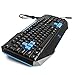 Beastron Catalyst Gaming Keyboard, Multimedia Keys Ergonomic Keyboard Swappable Gaming Keys, PC Computer Wired Gaming Keyboard