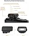 Camera Flash FL-10 Mini Camera Flash Speedlite for Digital Film Cameras, Portable Mini hot Shoe Flashlight for DSLR Cameras