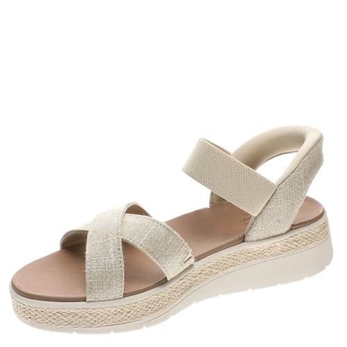 Image of Skechers BOBS Sun Ray-Bright Take Women's Sandal, 8.5 C /D US, Natural