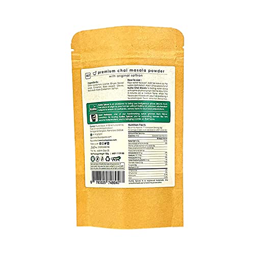Té Chai Masala Premium natural 3.5 onzas miniatura 2