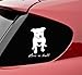 Pegatinas Love a Bull Pitbull Pet Dog Heart Funny vinilo Decal Sticker