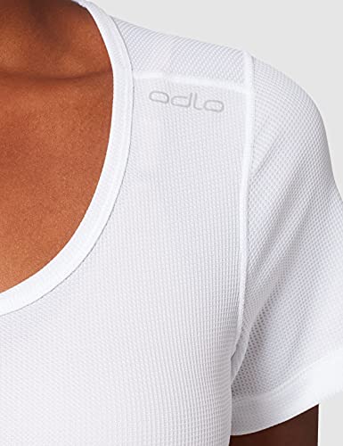 Odlo, Maglietta a Maniche Corte Donna Crew Neck