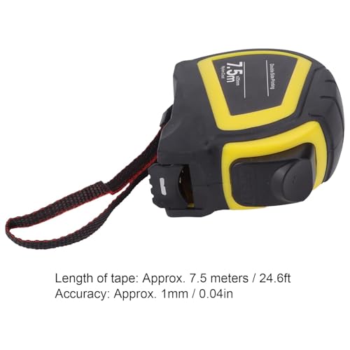 Cinta métrica retráctil acero 7.5m x 25mm con auto-bloqueo miniatura 2