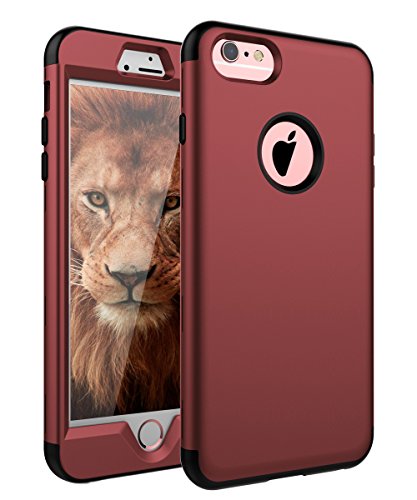 iPhone 6 Plus Case,iPhone 6s Plus Case,SKYLMW Three Layer Heavy Duty High Impact Resistant Hybrid Protective Cover Case for iPhone 6 Plus/6s Plus (Only for 5.5