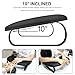 Arm Rest for Nails Tech,U-shaped Manicure Nail Arm Rest Stand,Cleanable Leather Hand Rest Pillow for Acrylic Nails Salon Home,Aluminum Alloy Holder,Anti-slip Pads