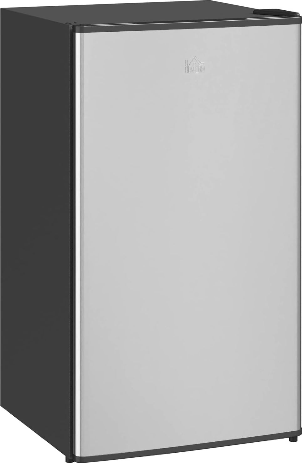 Mini Frigo Frigobar 91L con Termostato Regolabile Ripiani Regolabili e Cassetto Argento