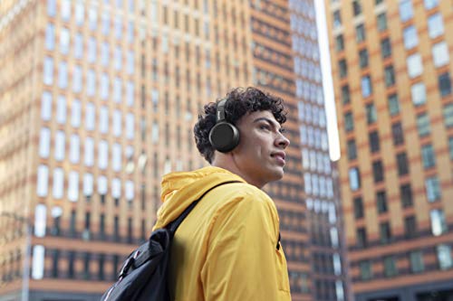 Headphone Philips bluetooth on-ear com microfone, reforço de graves e energia para 29 horas na cor p