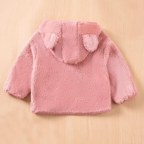 Beessbest Girls Sherpa Fleece Jacket Full-Zip Fuzzy Plush Outerwear Kids Toddler Windproof Coat Ultra Soft Winter Coat4