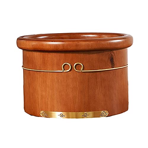 Baño de pies spa con masaje y tina de madera 25 cm