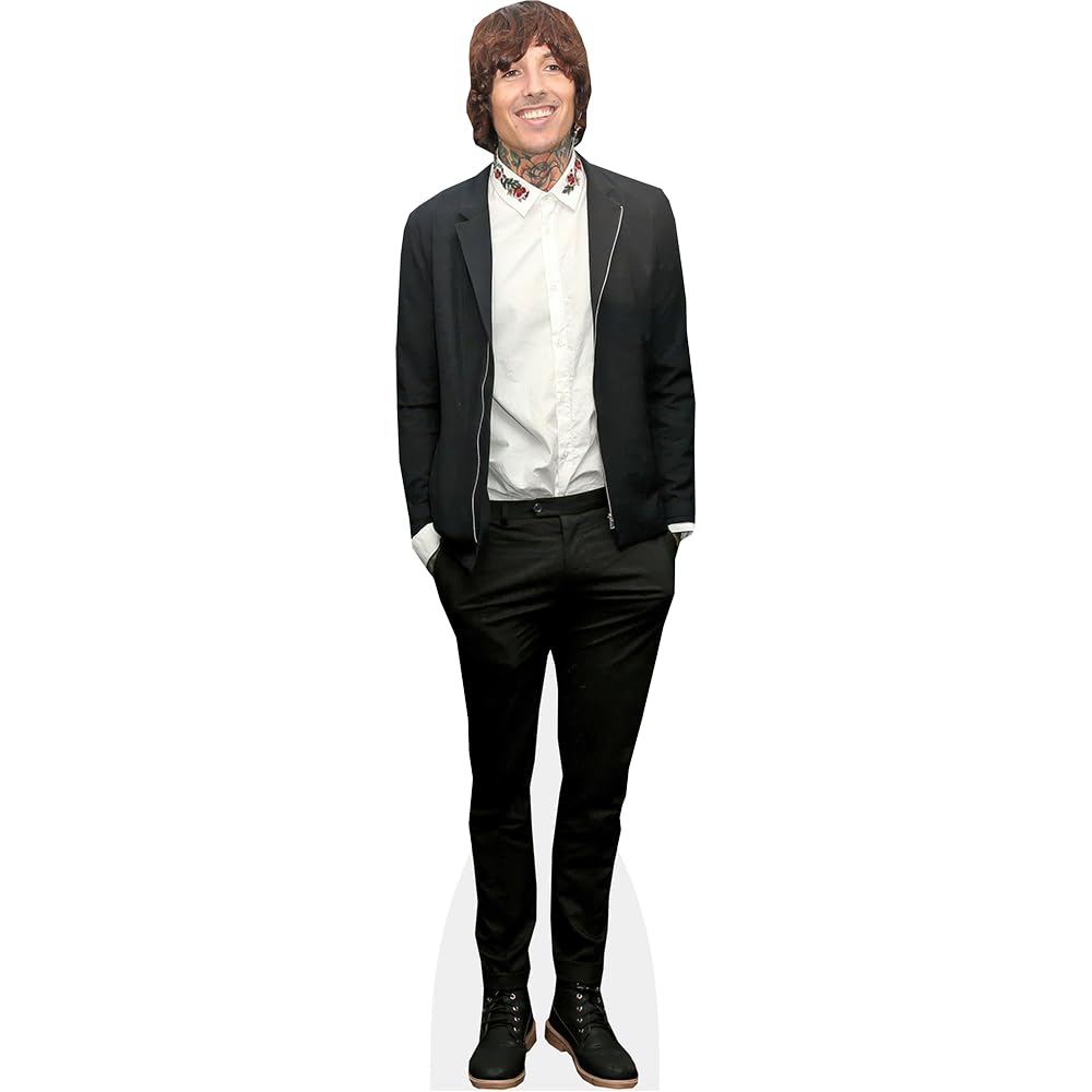 Oliver Sykes (Black Outfit) Mini Size Cutout