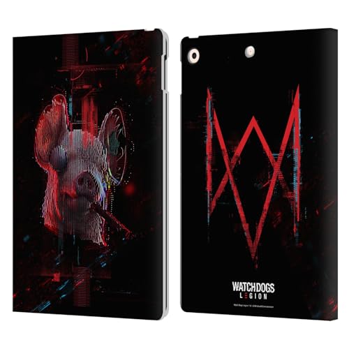 Étui portefeuille Watch Dogs Legion pour iPad 10.2 en cuir