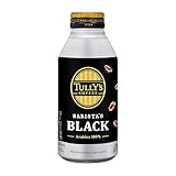 タリーズコーヒー バリスタズ ブラック 390ml×24本 ホット兼用 (ボトル缶)