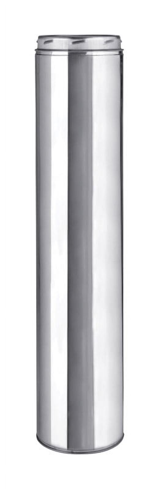 Selkirk 6 in. Dia. x 9 in. L Stainless Steel Chimney Pipe