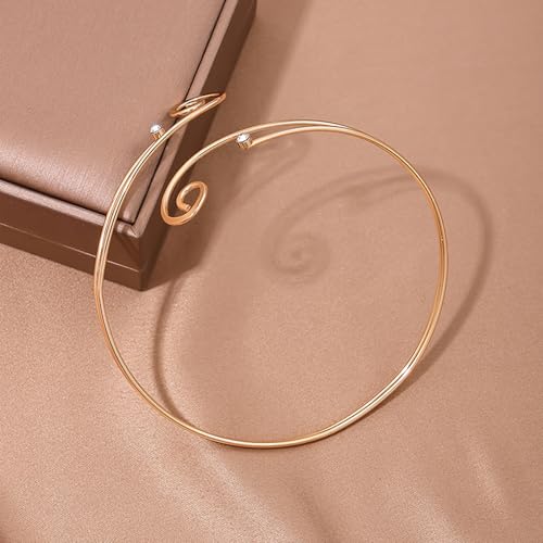 Image of Long tiantian Gold Arm Cuff Upper Arm Armband Greek Goddess Costume Jewelry