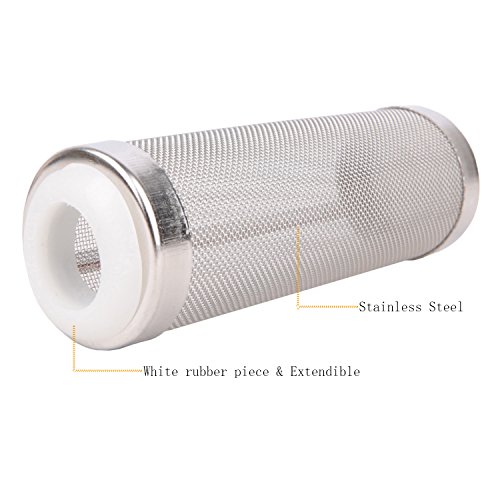 Powkoo Intake Strainer Filter, Aquarium Fish Tank Pre-Filter Intake Filter Cover Filter Guard (L) #TOP2
