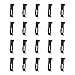 20 PCS Gridwall Utility Hook Grid Wall Panel Display Picture Notch Black c