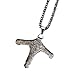 Sword Hunter Logo Alloy Pendant Necklace For Men and Women