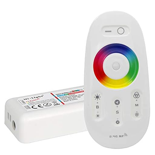LIGHTEU®, Control Remoto LED 2.4GHz y Controlador RF para Tiras LED RGBW (RGB+Blanco), Milight Miboxer fut027 | Ya disponible en tu tienda friki favorita! En mundofriki.es!
