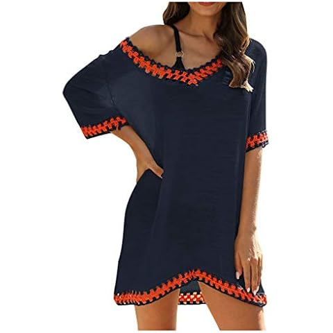 Generic Paréo Femme Plage Tunique Plage Cache Maillot Cover