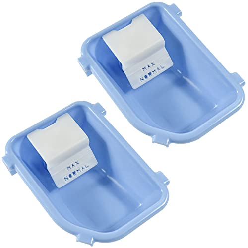HQRP Pack de 2 Cajón de detergente Dispensador de detergente Remojo de agua para la lavadora Compatible con LG Kenmore 3891ER2003A 3890ER2003A 3891ER2003B 3891ER2003D AAZ73736101 EA3522644 AP4436613