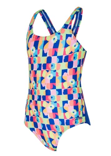 Maillot de bain Flowerpatch Rowleeback Zoggs fille confortable sans bretelles qui glissent