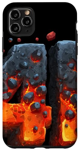 41 Fire and Lava Four One | Gen Alpha Slang | Meme スマホケース iPhone 11 Pro Max 用