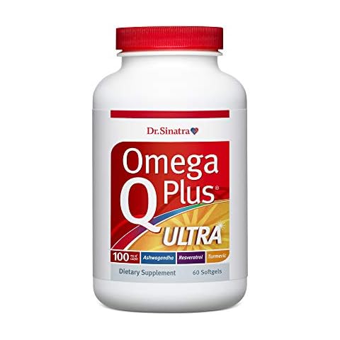 Dr. Sinatra Omega Q Plus Ultra | Advanced, Comprehensive Support for Heart Health & Healthy Aging with Ashwagandha for Stress Relief Cover