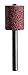 Dremel TR407 1/2-Inch Sanding Mandrel with 60 Grit
