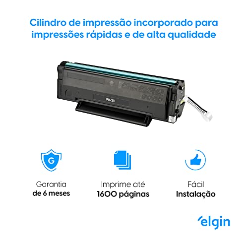 Toner Impressora Elgin Preto Ntpb211