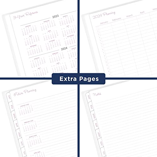 Cambridge 2024 Weekly & Monthly Planner, 8-1/2" X 11", Large, Mina (1134-905-24) #TOP3