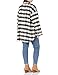 The Drop Women's @spreadfashion Oversized Shirt Jacket, Black/Ivory Plaid, S