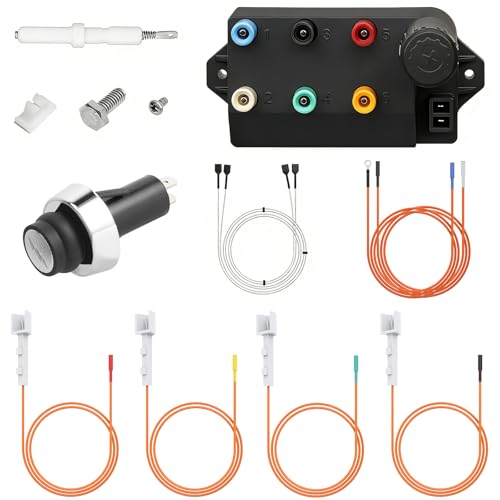 Image of DELSbbq 67532 Grill Igniter Kit for Weber Genesis II 330 335 Series Gas Grills, Igniter Module for Weber Genesis II 330 /335 Series Model