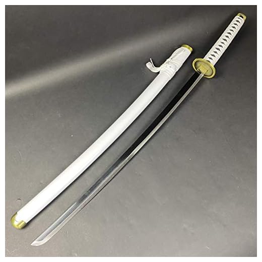 Otakumod Fantasy Roronoa Zoro Samura Metal Katanas Props Replica. Zoro Katana - Carbon Steel Blade. for Fans' Collection, Gift, Outdoor Sport Use, Cosplay for Show and Fair (Wado Ichimonji)