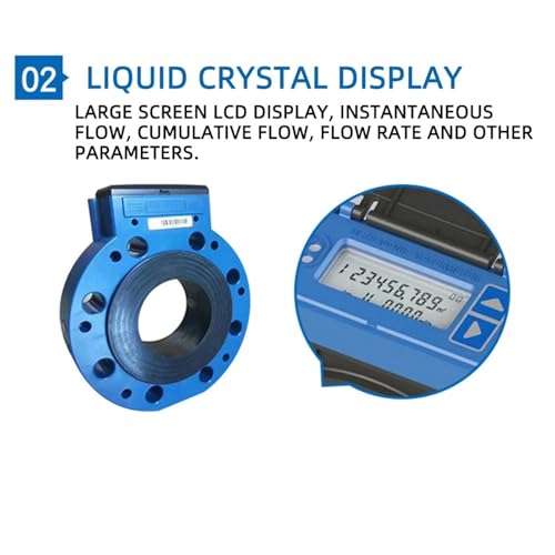Testeur de débit d'eau DN50 avec protection IP68 pour canalisation d'huile et alcool - 5