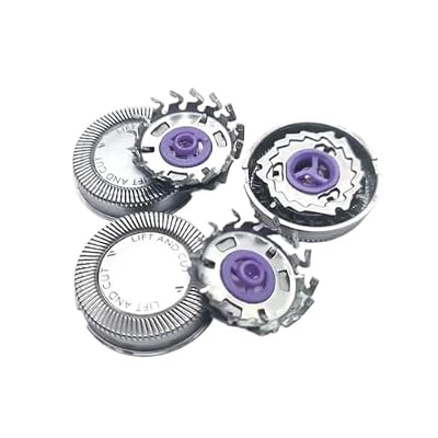 3pcs HQ3 HQ4 Replacement Head Razor Blade, Compatible For Philips Shaver HQ56 HQ55 HQ46 HQ6927 HQ6940 HQ6941 HQ6902 HQ6904 HQ6906 HQ6996