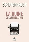  La ruine de la littérature