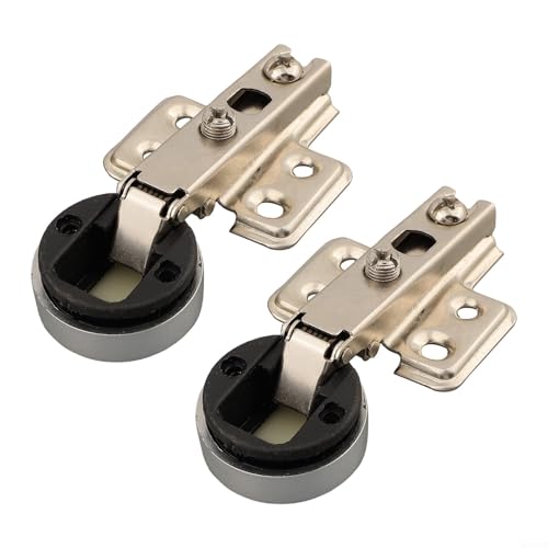 Bisagra de copa de 26 mm con diseño de soporte ancho para puertas de cristal, vitrinas y almacenamiento de vino (bisagra recta)