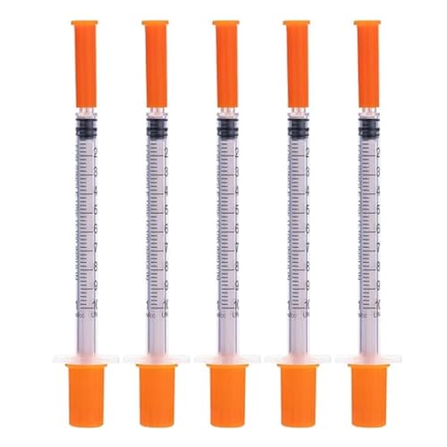 100 Stück 0.3ml/cc 29g x13mm Kunststoff Multiple Uses Messwerkzeuge U100, 100U03M2913