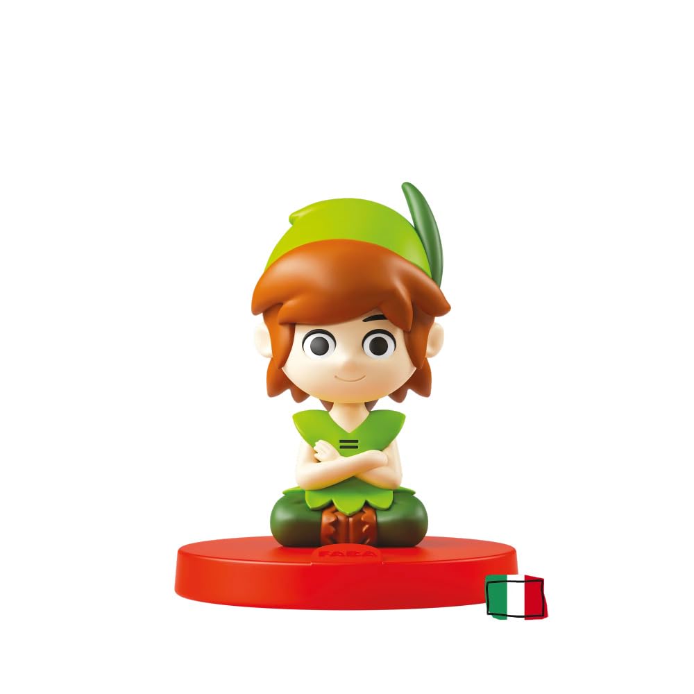 FABA Personaggio Sonoro – Peter Pan e un'altra storia – Storie e fiabe sonore per bambini e bambine 3-5 anni - Ascoltabile Raccontastorie, gioco educativo versione italiana