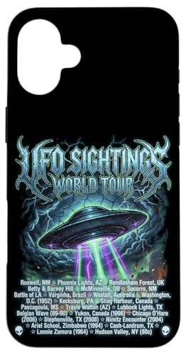 ���B���e�[�WUFO Sightings ���[���h�c�A�[ �N�[�����b�N �w�r�[���^�� �X�}�z�P�[�X iPhone 16 Plus �p